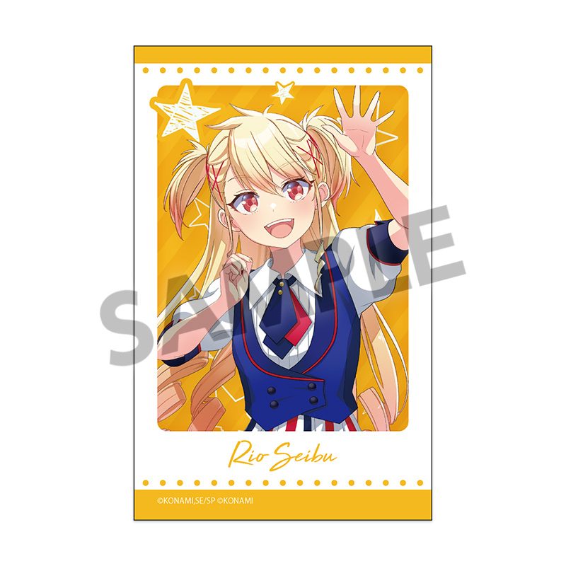 シャインポスト Be Your アイドル! インスタントフォト風ステッカー 聖舞理王 ("Shine Post Be Your Idol!" Instant Photo Style Sticker Seibu Rio)