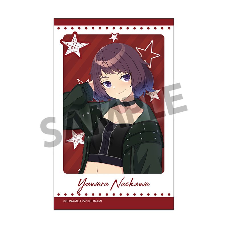 シャインポスト Be Your アイドル! インスタントフォト風ステッカー 苗川柔 ("Shine Post Be Your Idol!" Instant Photo Style Sticker Naekawa Yawara)