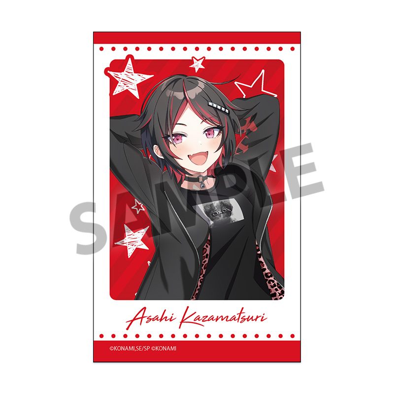 シャインポスト Be Your アイドル! インスタントフォト風ステッカー 風祭朝陽 ("Shine Post Be Your Idol!" Instant Photo Style Sticker Kazamatsuri Asahi)