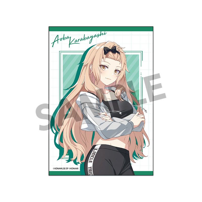シャインポスト Be Your アイドル! ブロマイド 唐林青葉 ("Shine Post Be Your Idol!" Bromide Karabayashi Aoba)