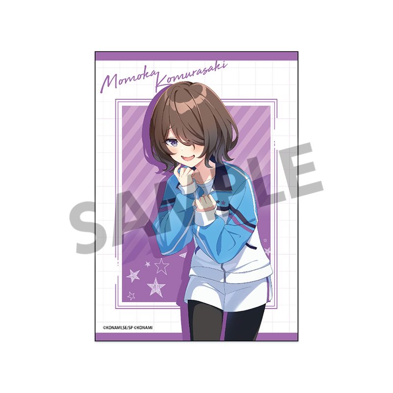 シャインポスト Be Your アイドル! ブロマイド 小紫桃果 ("Shine Post Be Your Idol!" Bromide Komurasaki Momoka)