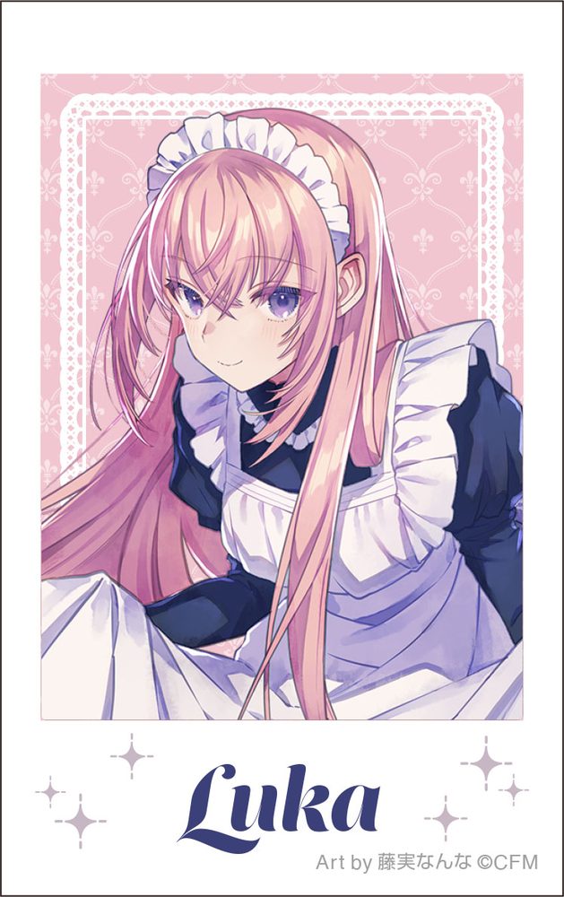 初音ミクシリーズ チェキプリント 巡音ルカ メイド&執事 Art by 藤実なんな (Hatsune Miku Series Instax Print Megurine Luka Maid & Butler Art by Nanna Fujimi)