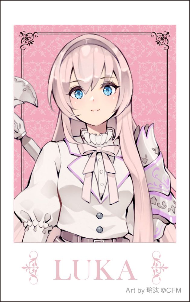 初音ミクシリーズ チェキプリント 巡音ルカ 騎士 Art by 玲汰 (Hatsune Miku Series Instax Print Megurine Luka Knight Art by Reita)