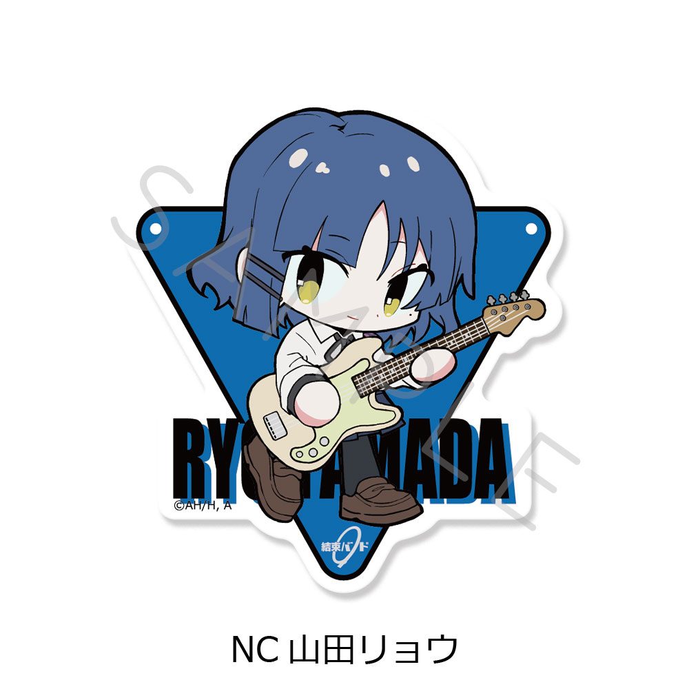 ぼっち・ざ・ろっく! 第4弾 クリアカードステッカー NC 山田リョウ ("Bocchi the Rock!" Vol. 4 Clear Card Sticker NC Yamada Ryo)