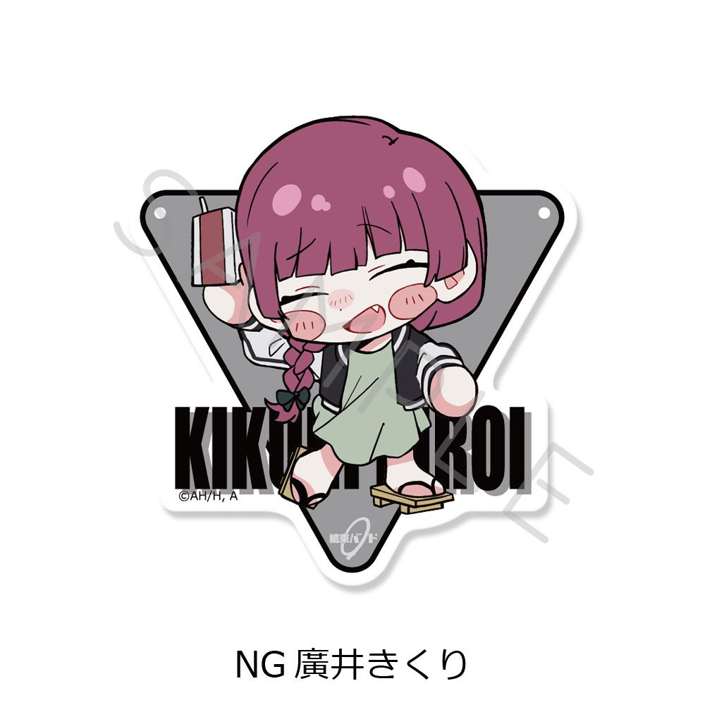 ぼっち・ざ・ろっく! 第4弾 クリアカードステッカー NG 廣井きくり ("Bocchi the Rock!" Vol. 4 Clear Card Sticker NG Hiroi Kikuri)