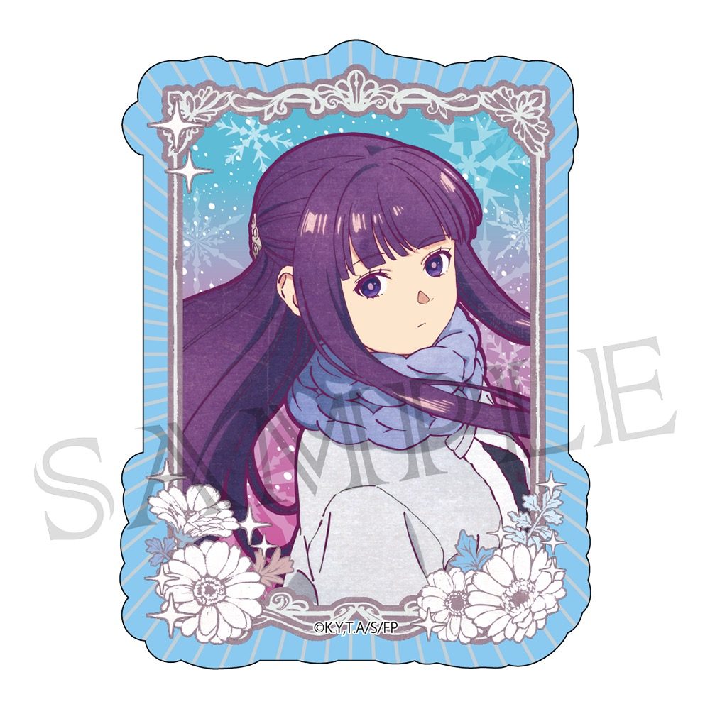葬送のフリーレン ヴィンテージシリーズVol.5 ステッカー フェルンA(冬服) ("Frieren: Beyond Journey's End" Vintage Series Vol. 5 Sticker Fern A (Winter Outfit))