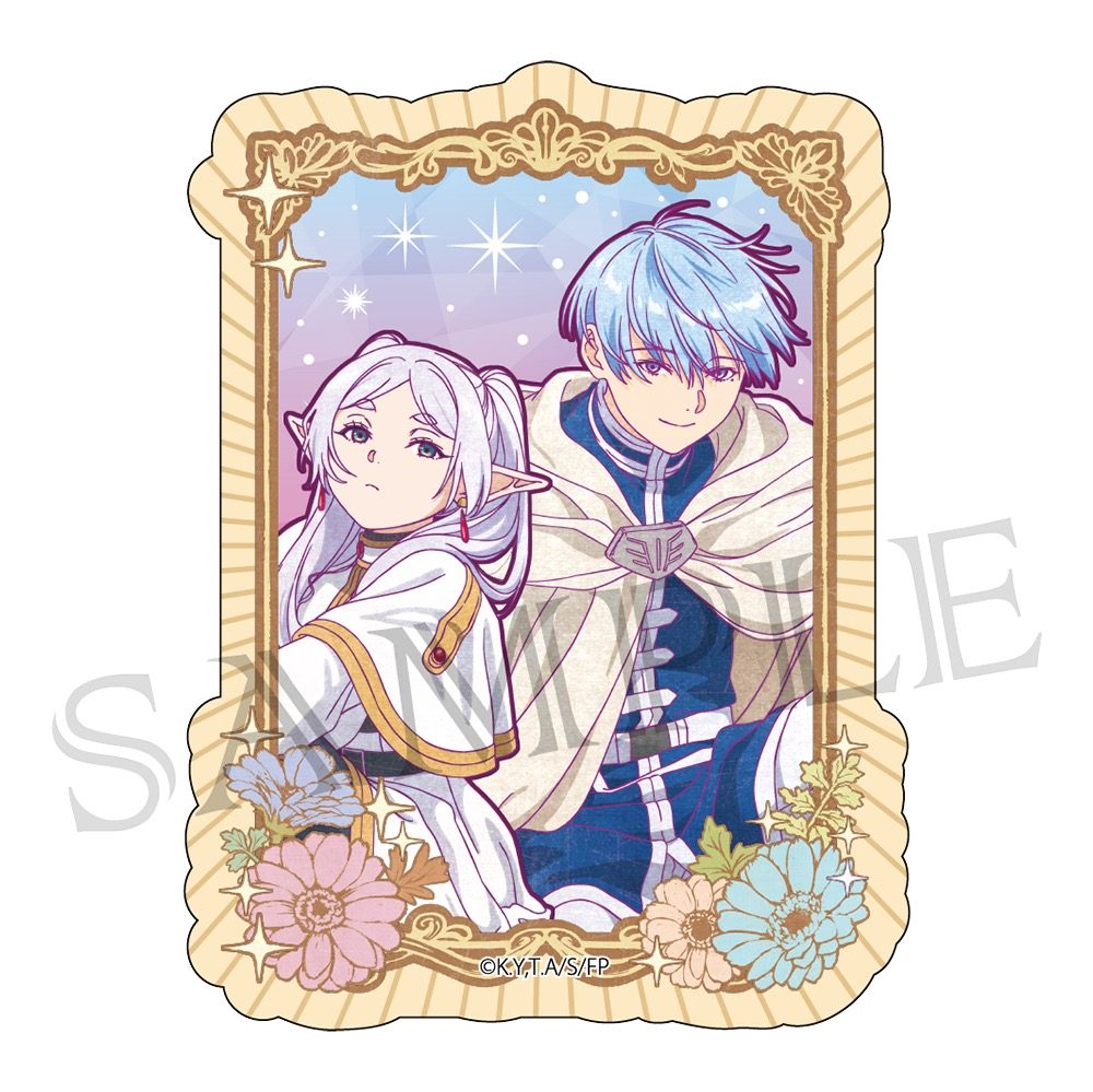 葬送のフリーレン ヴィンテージシリーズVol.5 ステッカー フリーレン&ヒンメルB ("Frieren: Beyond Journey's End" Vintage Series Vol. 5 Sticker Frieren & Himmel B)
