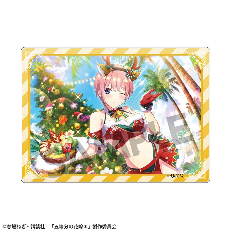 五等分の花嫁* アクリルカード Vol.1 中野一花 ("The Quintessential Quintuplets Specials 2" Acrylic Card Vol. 1 Nakano Ichika)