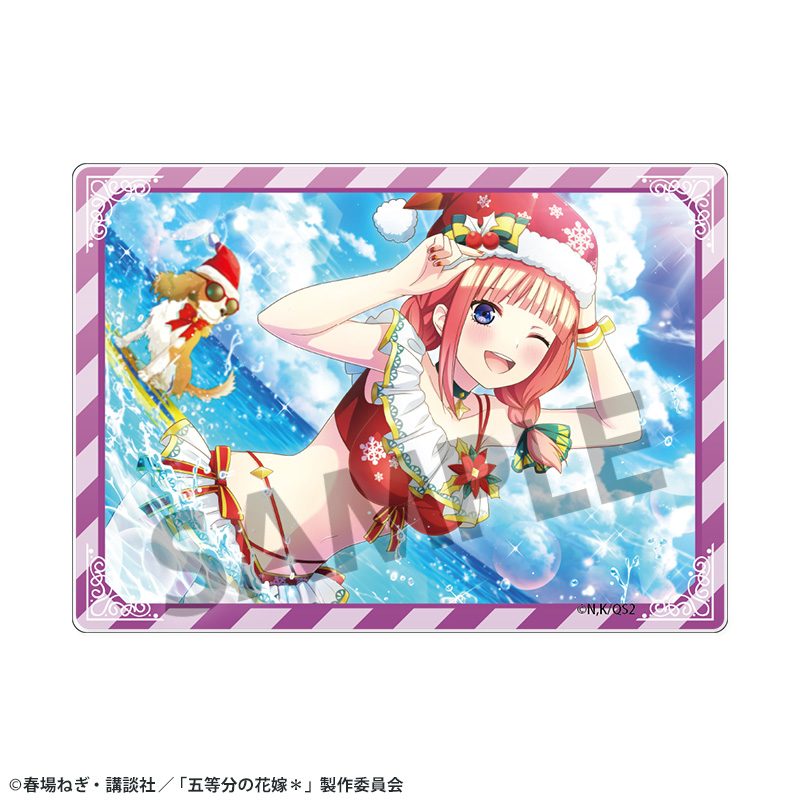 五等分の花嫁* アクリルカード Vol.1 中野二乃 ("The Quintessential Quintuplets Specials 2" Acrylic Card Vol. 1 Nakano Nino)