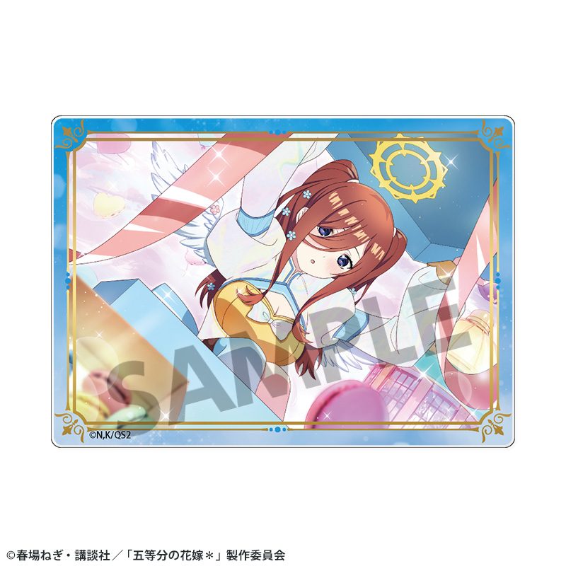 五等分の花嫁* アクリルカード Vol.2 中野三玖 ("The Quintessential Quintuplets Specials 2" Acrylic Card Vol. 2 Nakano Miku)