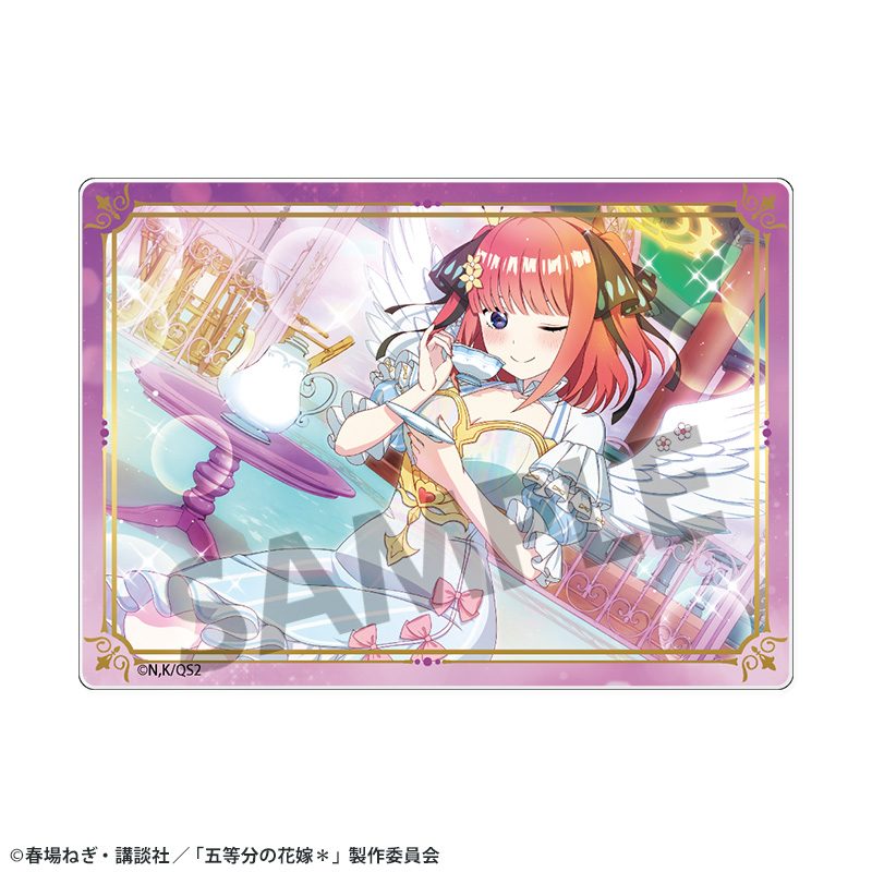 五等分の花嫁* アクリルカード Vol.2 中野二乃 ("The Quintessential Quintuplets Specials 2" Acrylic Card Vol. 2 Nakano Nino)