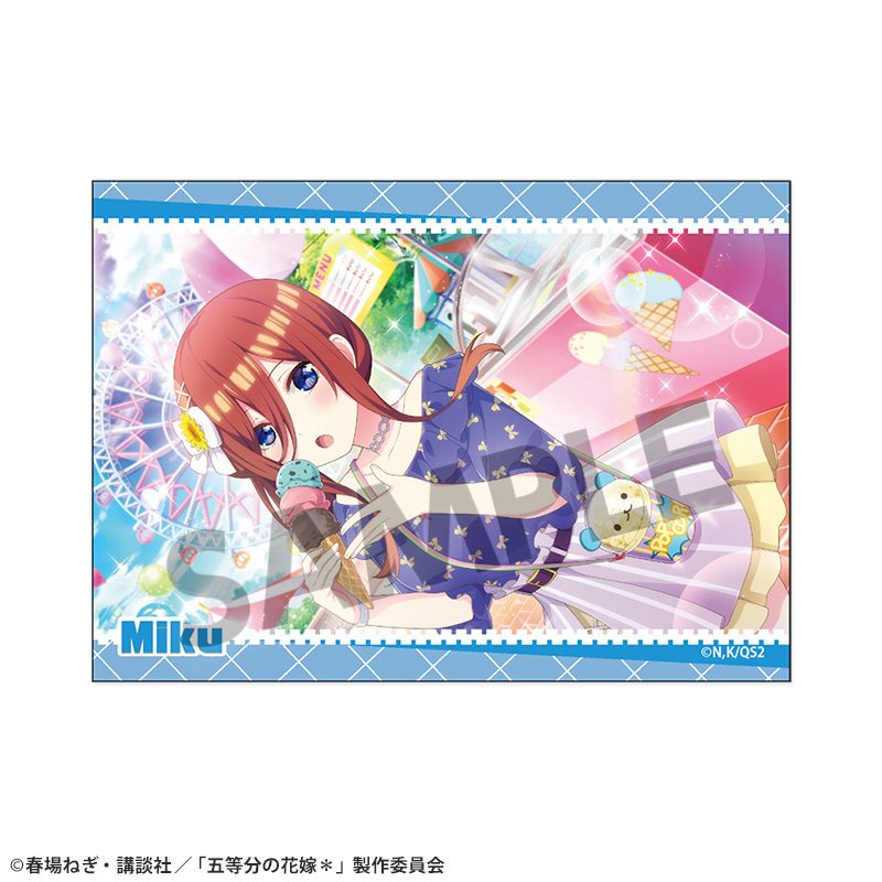 五等分の花嫁* ステッカー Vol.1 中野三玖 ("The Quintessential Quintuplets Specials 2" Sticker Vol. 1 Nakano Miku)