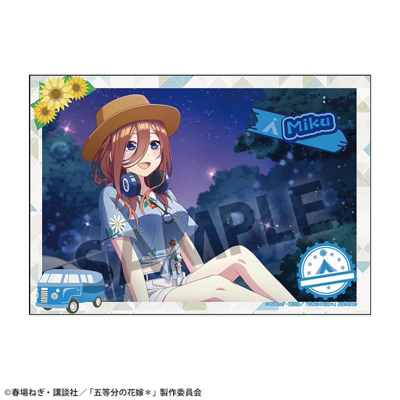 五等分の花嫁* ブロマイド Vol.2 中野三玖 ("The Quintessential Quintuplets Specials 2" Bromide Vol. 2 Nakano Miku)