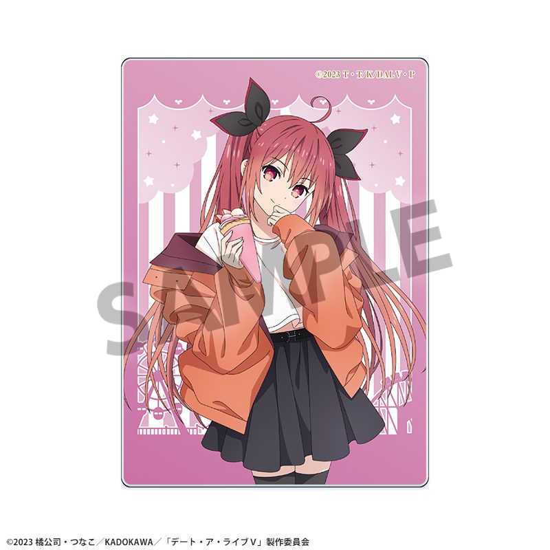 デート・ア・ライブV 描き下ろしアクリルカード 五河琴里 遊園地デートVer. ("Date A Live V" Original Illustration Acrylic Card Itsuka Kotori Amusement Park Date Ver.)