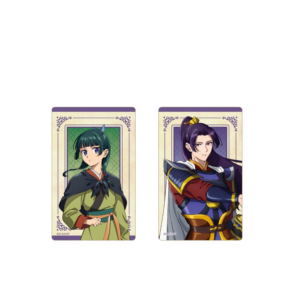 薬屋のひとりごと クリアカードセット 猫猫・壬氏(砦Ver.) ("The Apothecary Diaries" Clear Card Set Maomao & Jinshi (Fortress Ver.))