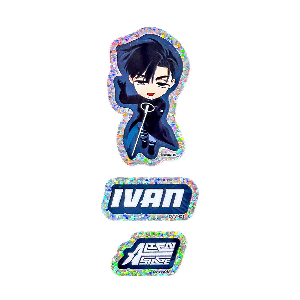 ALIEN STAGE ALIEN STAGE ねんどろいどぷらす ホログラムステッカーセット イヴァン ("ALIEN STAGE" ALIEN STAGE Nendoroid Plus Holographic Sticker Set Ivan)