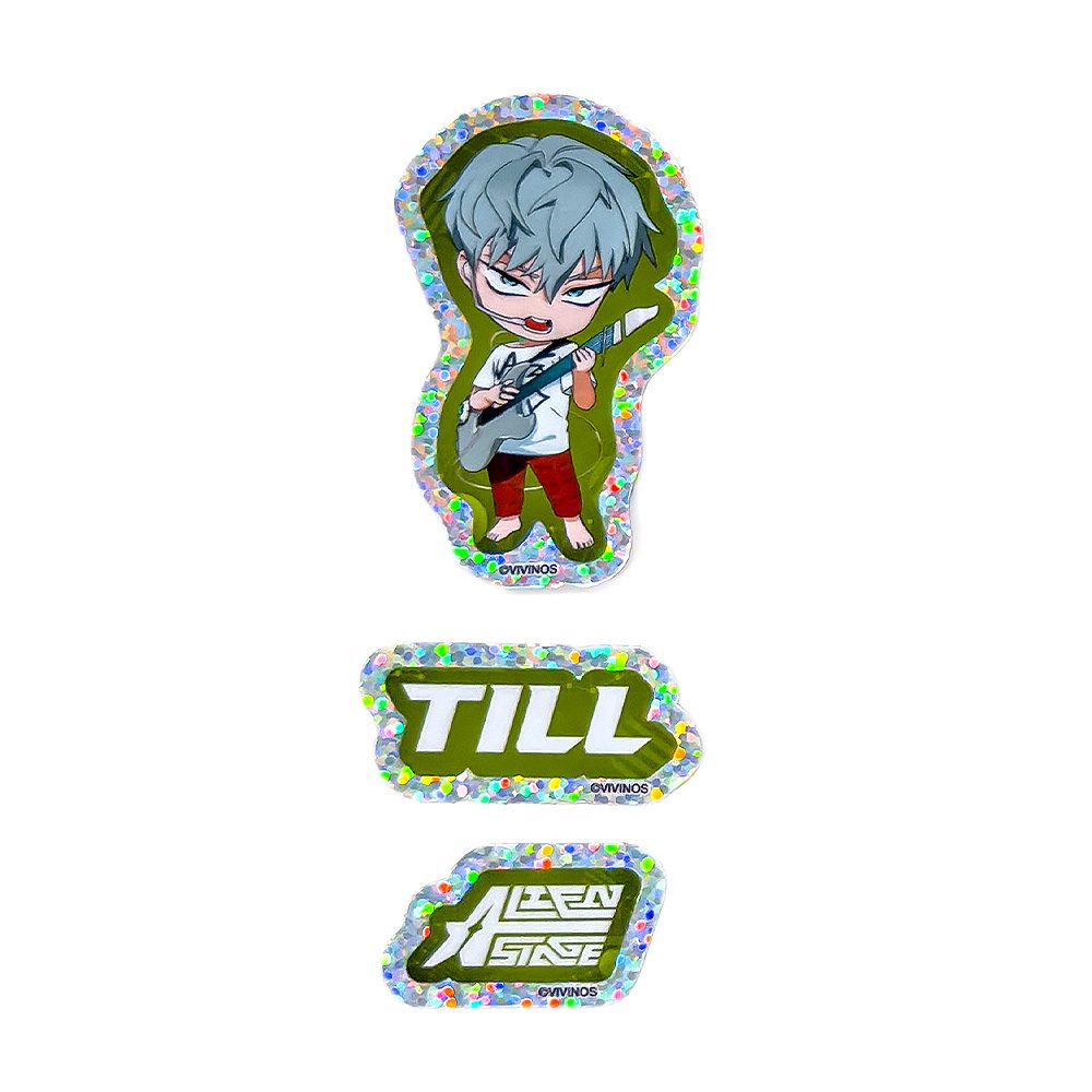 ALIEN STAGE ALIEN STAGE ねんどろいどぷらす ホログラムステッカーセット ティル ("ALIEN STAGE" ALIEN STAGE Nendoroid Plus Holographic Sticker Set Till)