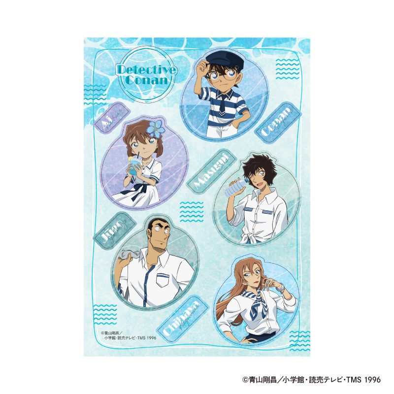 名探偵コナン ホロステッカー Seaside ("Detective Conan" Hologram Sticker Seaside)