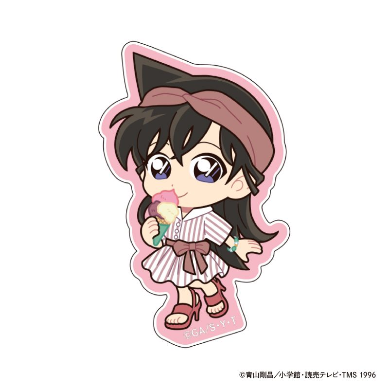 名探偵コナン アクリルステッカー weekend holidayデフォルメ 毛利蘭 ("Detective Conan" Acrylic Sticker Weekend Holiday Deformed Mori Ran)