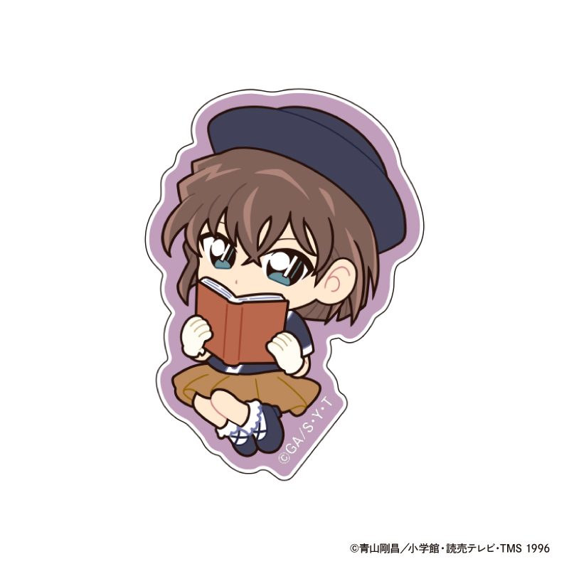 名探偵コナン アクリルステッカー weekend holidayデフォルメ 灰原哀 ("Detective Conan" Acrylic Sticker Weekend Holiday Deformed Haibara Ai)