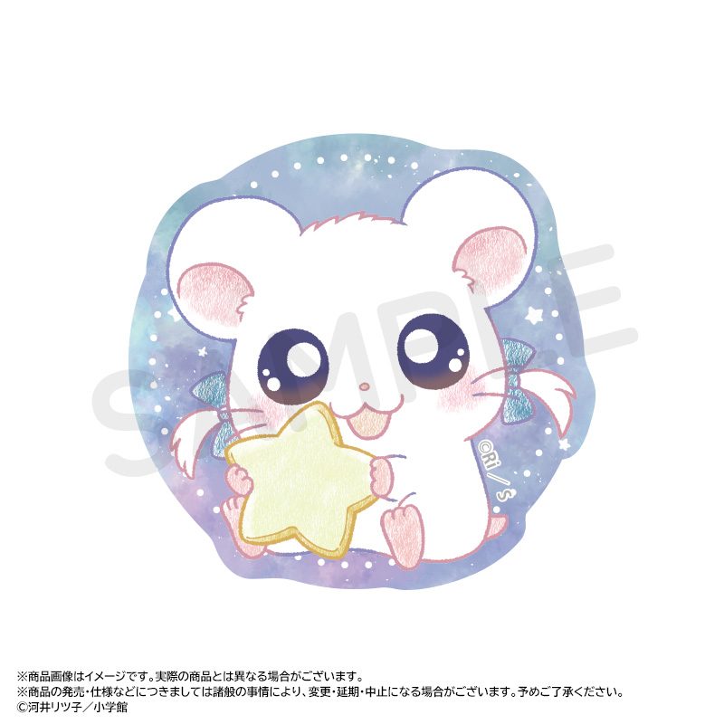 とっとこハム太郎 -Twinkle Dreams-ダイカットステッカー B リボンちゃん ("Tottoko Hamutaro" -Twinkle Dreams- Die-cut Sticker B Bijou)