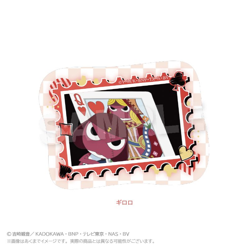 ケロロ軍曹 ステッカー ギロロ ("Sgt. Frog" Sticker Giroro)