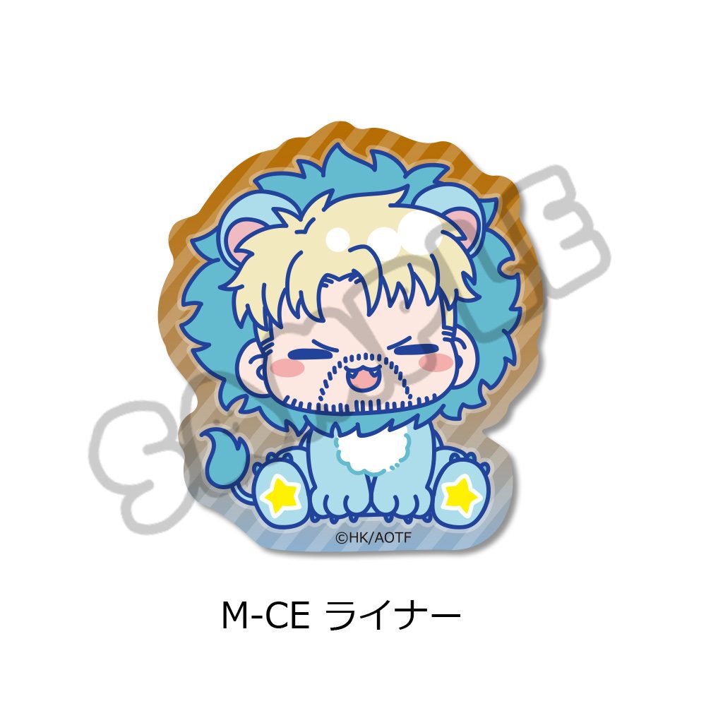 進撃の巨人 The Final Season 第16弾 クリアカードステッカー M-CE ライナー ("Attack on Titan The Final Season" Vol. 16 Clear Card Sticker M-CE Reiner)