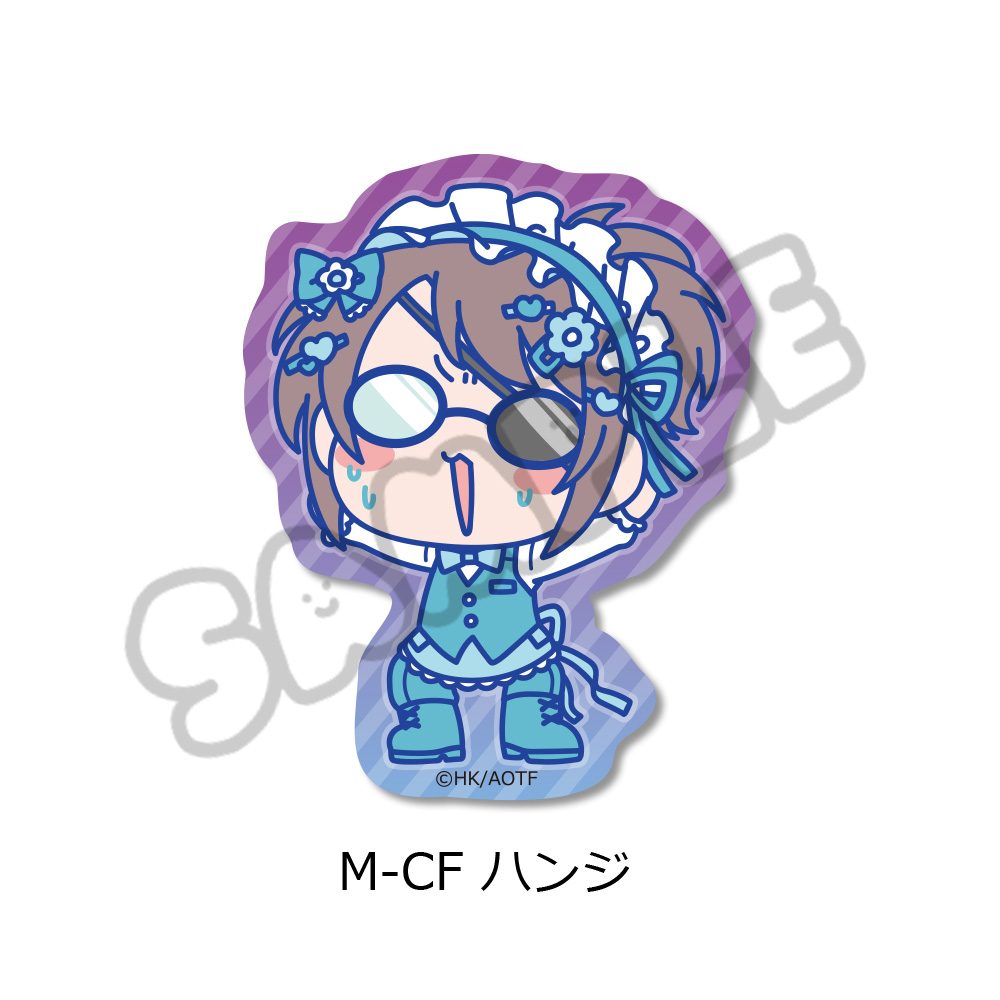 進撃の巨人 The Final Season 第16弾 クリアカードステッカー M-CF ハンジ ("Attack on Titan The Final Season" Vol. 16 Clear Card Sticker M-CF Hans)