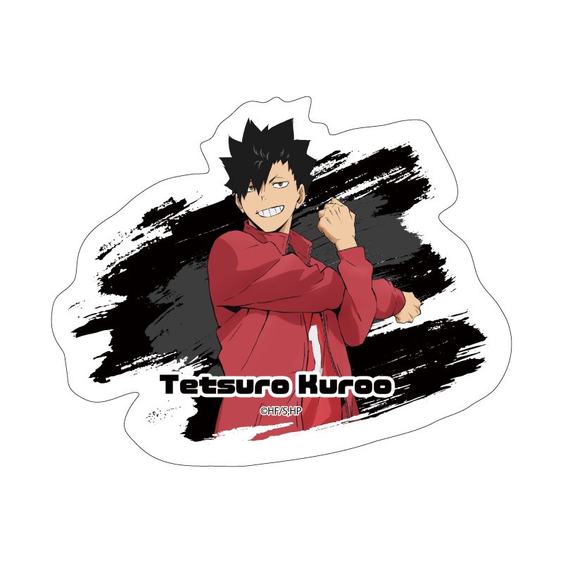 ダイカットステッカー ハイキュー!! 23 黒尾鉄朗 (Die-cut Sticker "Haikyu!!" 23 Kuroo Tetsuro)
