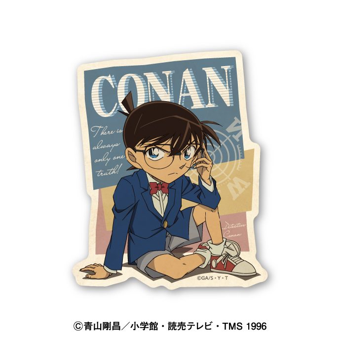 名探偵コナン トラベルステッカー 1 江戸川コナン(2026年4月版) ("Detective Conan" Travel Sticker 1 Edogawa Conan (April, 2026 Edition))