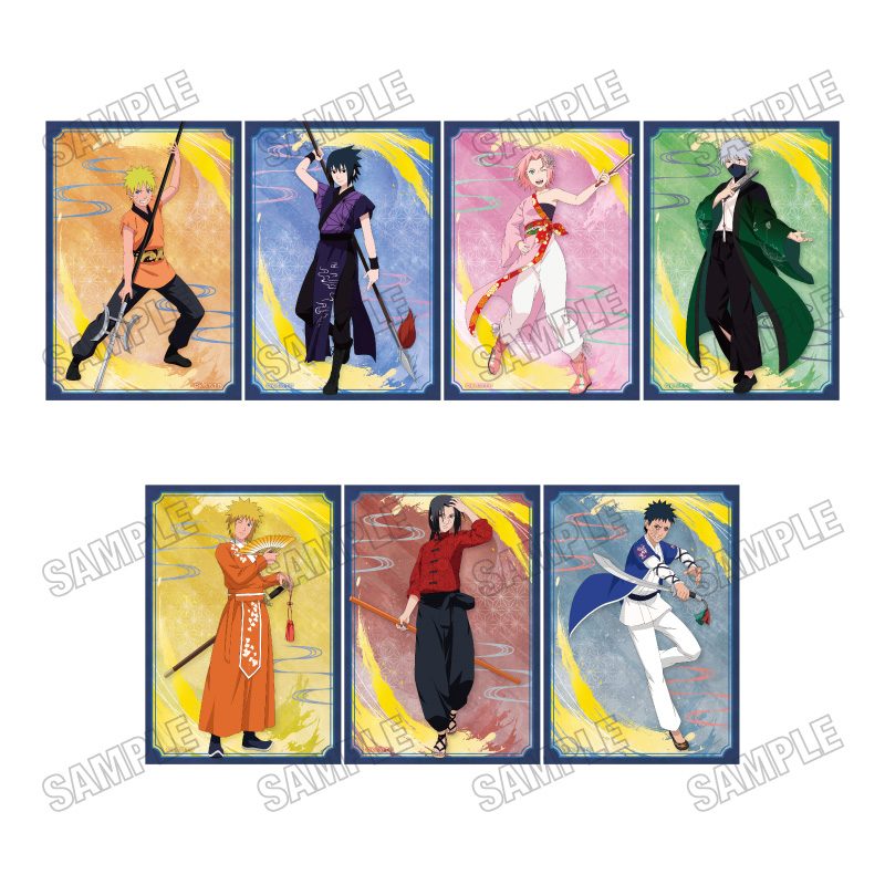 NARUTO-ナルト- 疾風伝 描き下ろしブロマイドセット ("NARUTO -Shippuden-" Original Illustration Bromide Set)