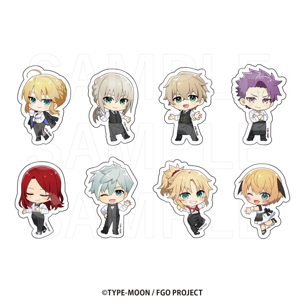 Fate/Grand Order×英国風パブ HUB ステッカーセット ("Fate/Grand Order" x British Pub HUB Sticker Set)