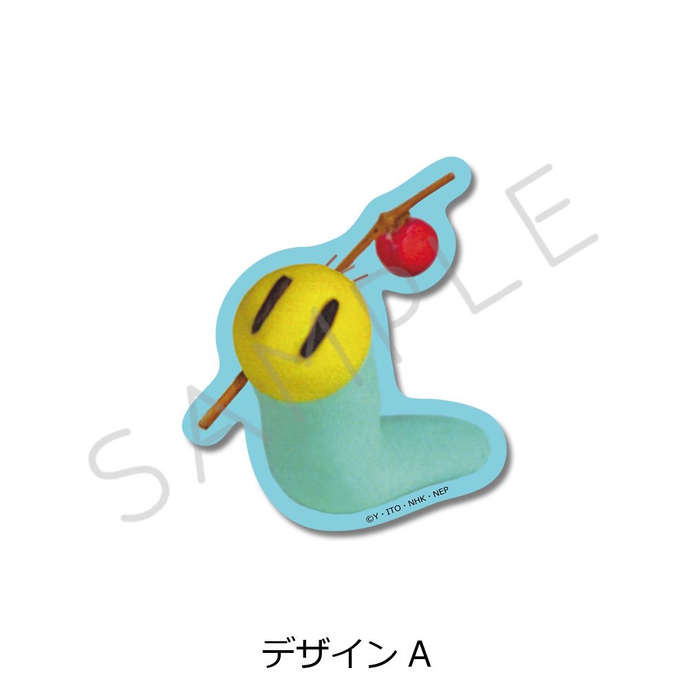 ニャッキ! クリアカードステッカー デザインA ("KNYACKI!" Clear Card Sticker Design A)