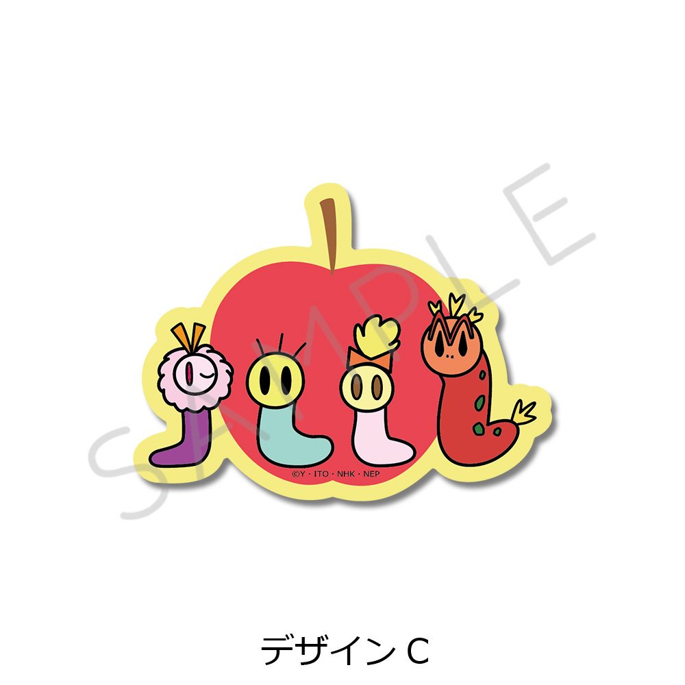 ニャッキ! クリアカードステッカー デザインC ("KNYACKI!" Clear Card Sticker Design C)