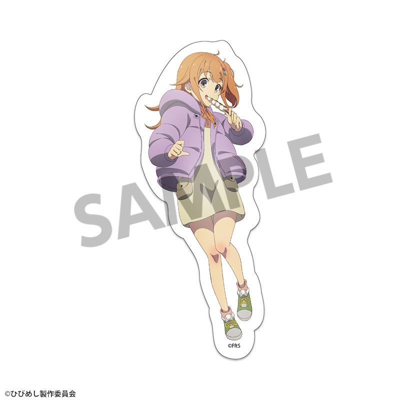 日々は過ぎれど飯うまし 描き下ろしダイカットステッカー 小川しのん ゆく年くる年Ver. ("Food for the Soul" Original Illustration Die-cut Sticker Ogawa Shinon The Passing Year The Coming Year Ver.)