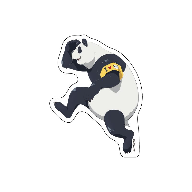 呪術廻戦 5周年 ビジュアル第1弾 ステッカー パンダ ("Jujutsu Kaisen" 5th Anniversary Visual Vol. 1 Sticker Panda)