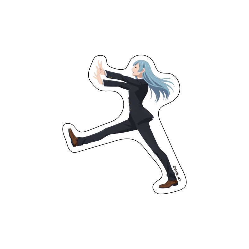 呪術廻戦 5周年 ビジュアル第1弾 ステッカー 三輪霞 ("Jujutsu Kaisen" 5th Anniversary Visual Vol. 1 Sticker Miwa Kasumi)