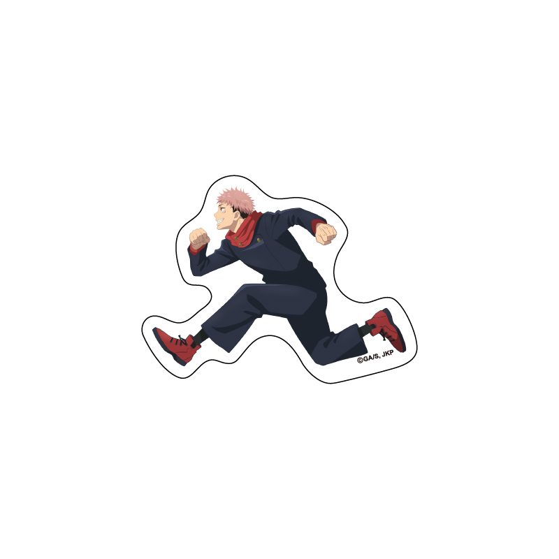 呪術廻戦 5周年 ビジュアル第1弾 ステッカー 虎杖悠仁 ("Jujutsu Kaisen" 5th Anniversary Visual Vol. 1 Sticker Itadori Yuji)