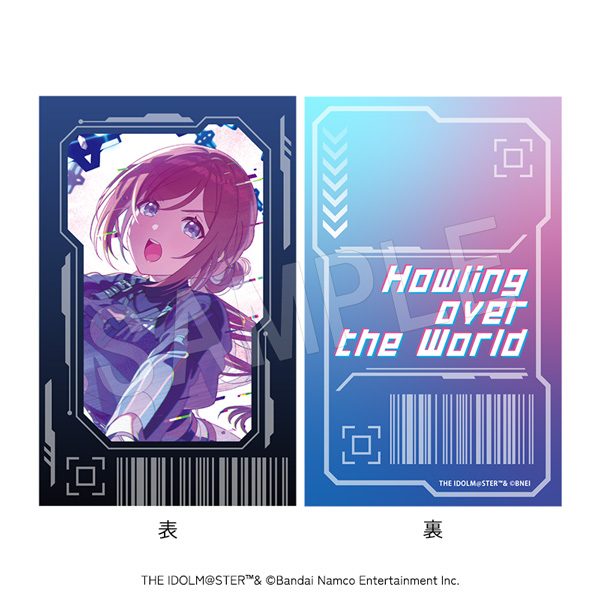 学園アイドルマスター Howling over the World カードキー風プラブロマイド 姫崎莉波 ("Gakuen Idolmaster" Howling over the World Card Key Style Plastic Bromide Himesaki Rinami)