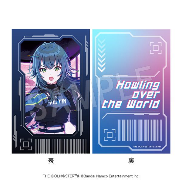 学園アイドルマスター Howling over the World カードキー風プラブロマイド 月村手毬 ("Gakuen Idolmaster" Howling over the World Card Key Style Plastic Bromide Tsukimura Temari)