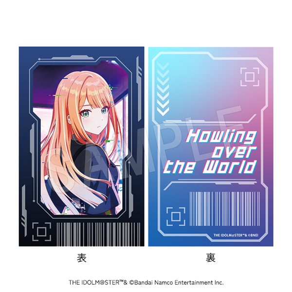 学園アイドルマスター Howling over the World カードキー風プラブロマイド 紫雲清夏 ("Gakuen Idolmaster" Howling over the World Card Key Style Plastic Bromide Shiun Sumika)