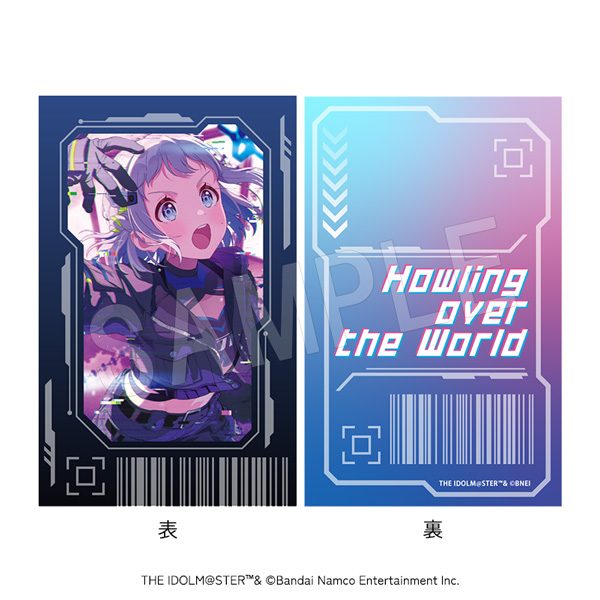 学園アイドルマスター Howling over the World カードキー風プラブロマイド 葛城リーリヤ ("Gakuen Idolmaster" Howling over the World Card Key Style Plastic Bromide Katsuragi Lilja)