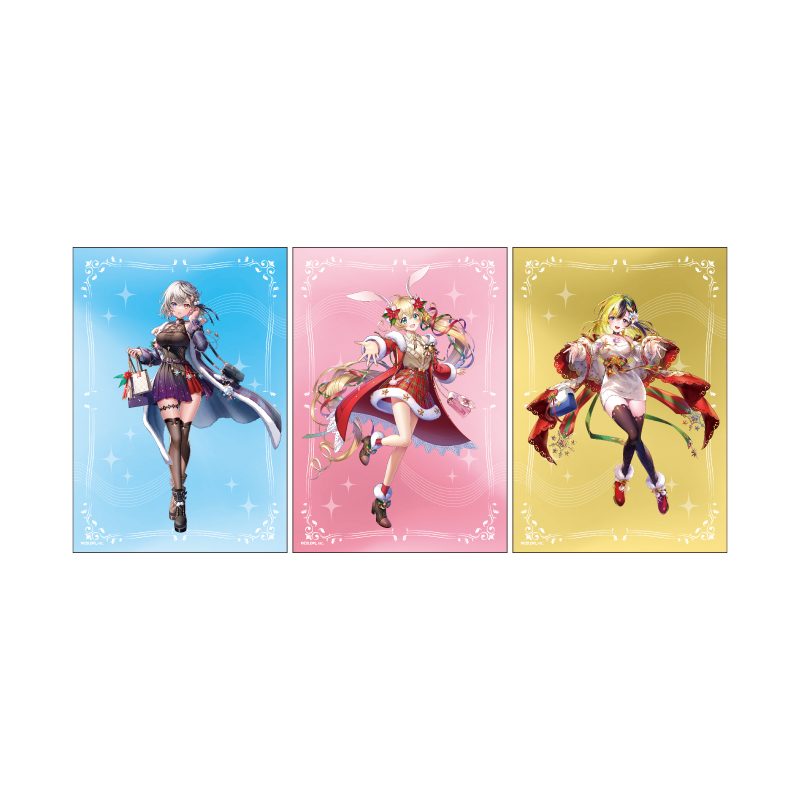L版ブロマイド3枚セット 白猫プロジェクト 07 エレノア ツキミ デネブ(公式イラスト) (L Size Bromide 3 Set "White Cat Project" 07 Eleanor & Tsukimi & Deneb (Official Illustration))