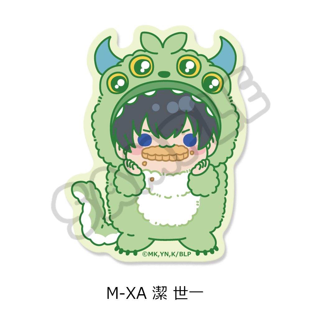 ブルーロック 第9弾 クリアダイカットステッカー M-XA 潔世一 ("Blue Lock" Vol. 9 Clear Die-cut Sticker M-XA Isagi Yoichi)