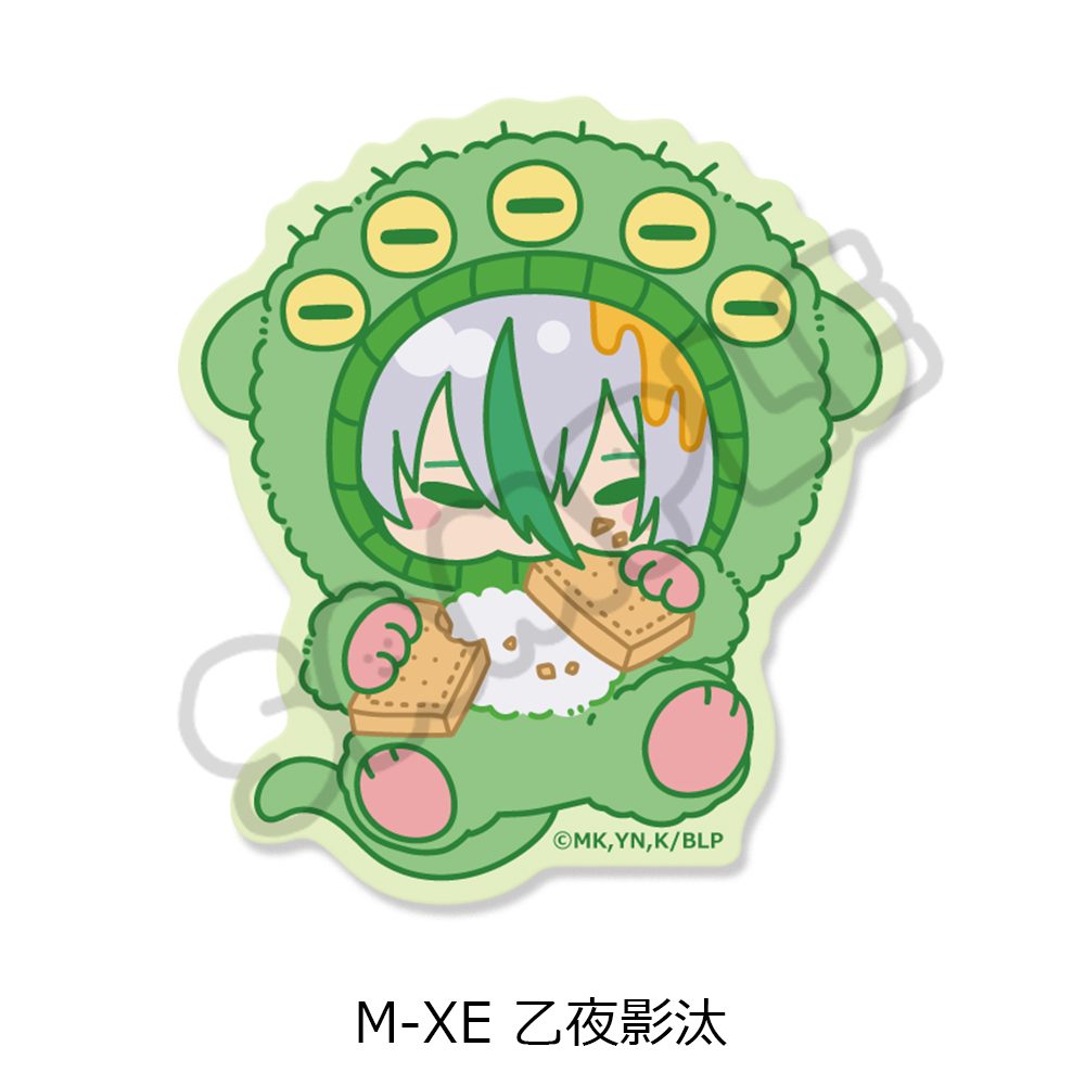 ブルーロック 第9弾 クリアダイカットステッカー M-XE 乙夜影汰 ("Blue Lock" Vol. 9 Clear Die-cut Sticker M-XE Otoya Eita)