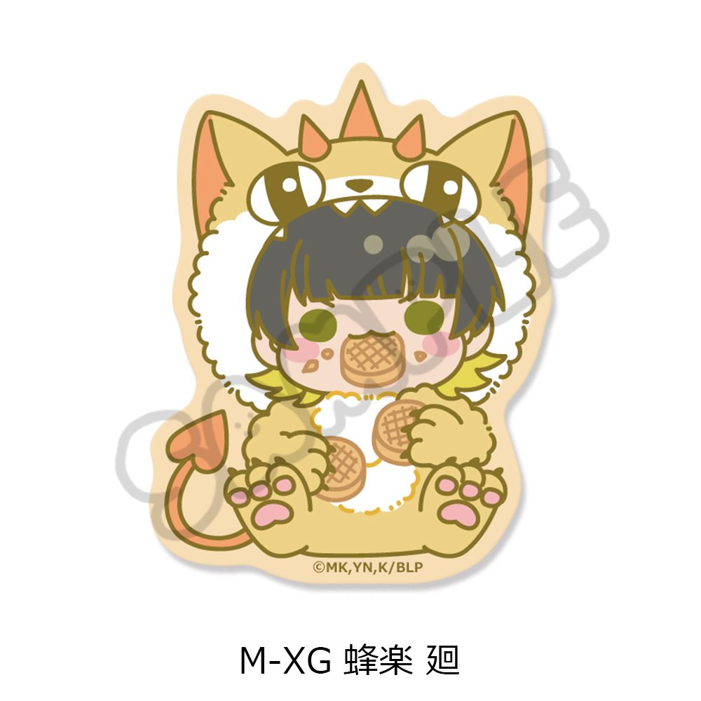 ブルーロック 第9弾 クリアダイカットステッカー M-XG 蜂楽廻 ("Blue Lock" Vol. 9 Clear Die-cut Sticker M-XG Bachira Meguru)