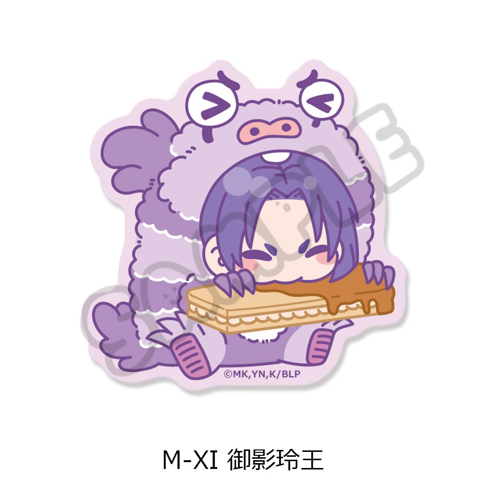 ブルーロック 第9弾 クリアダイカットステッカー M-XI 御影玲王 ("Blue Lock" Vol. 9 Clear Die-cut Sticker M-XI Mikage Reo)