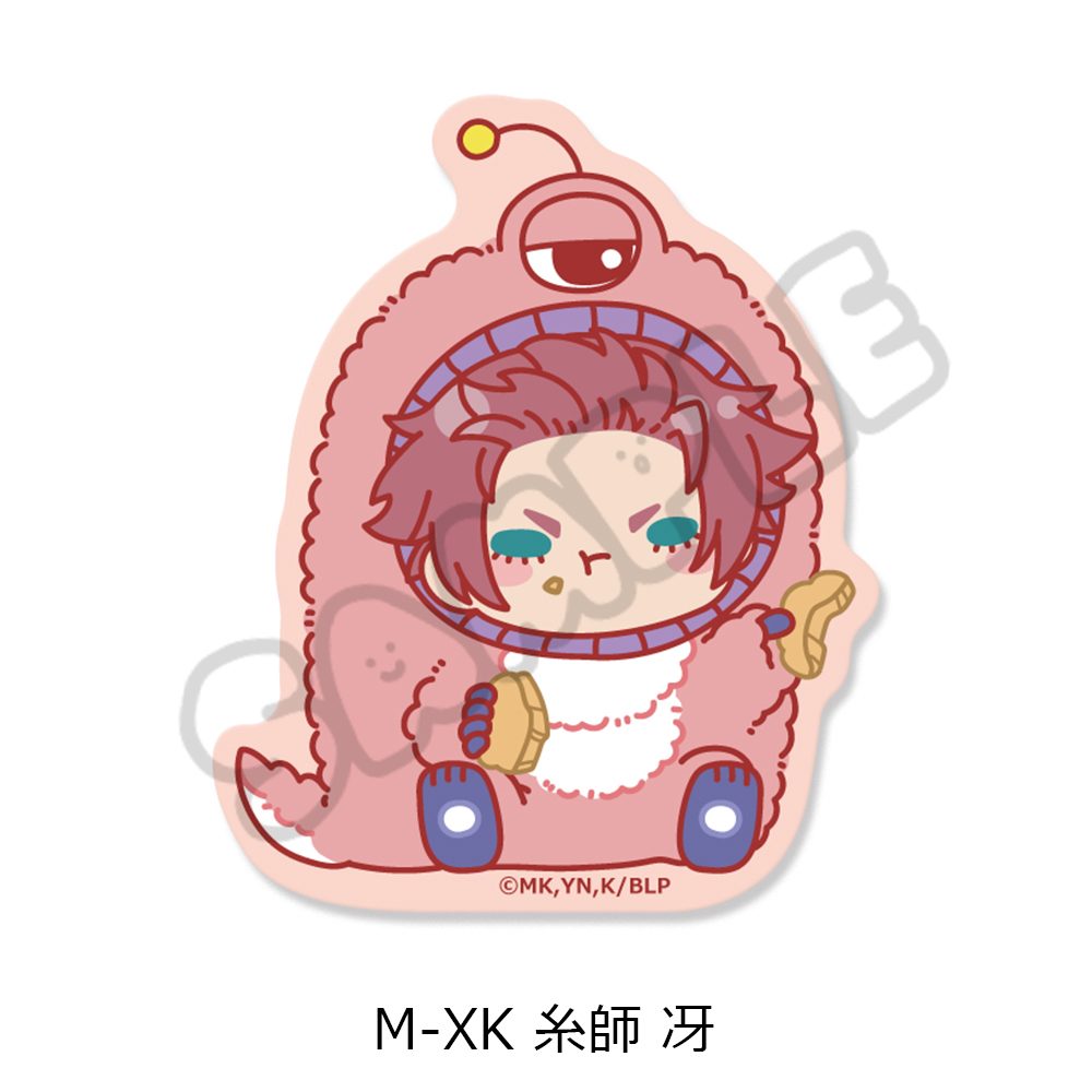 ブルーロック 第9弾 クリアダイカットステッカー M-XK 糸師冴 ("Blue Lock" Vol. 9 Clear Die-cut Sticker M-XK Itoshi Sae)