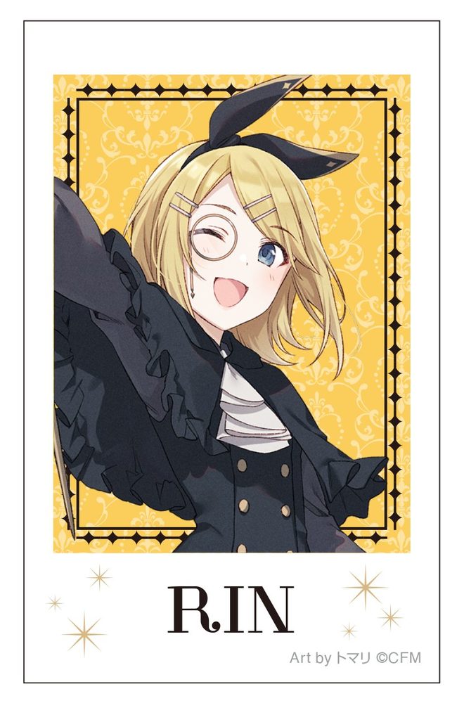 初音ミクシリーズ チェキプリント 鏡音リン 魔法使い Art by トマリ (Hatsune Miku Series Instax Print Kagamine Rin Wizard Art by Tomari)
