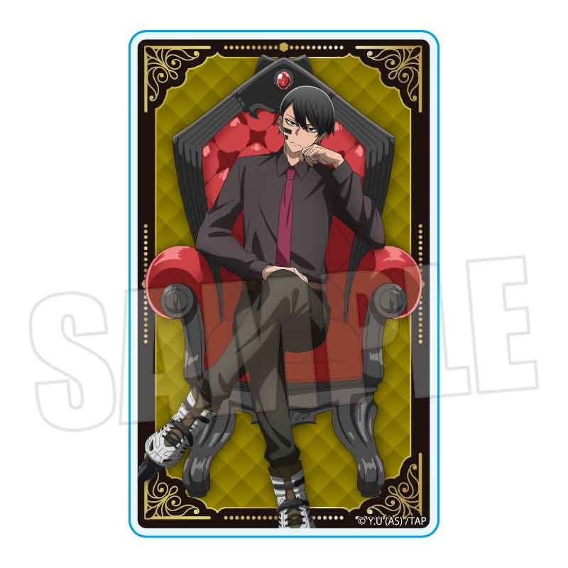 アクリルカード 桃源暗鬼 無陀野無人(玉座) (Acrylic Card "Tougen Anki" Mudano Naito (Throne))